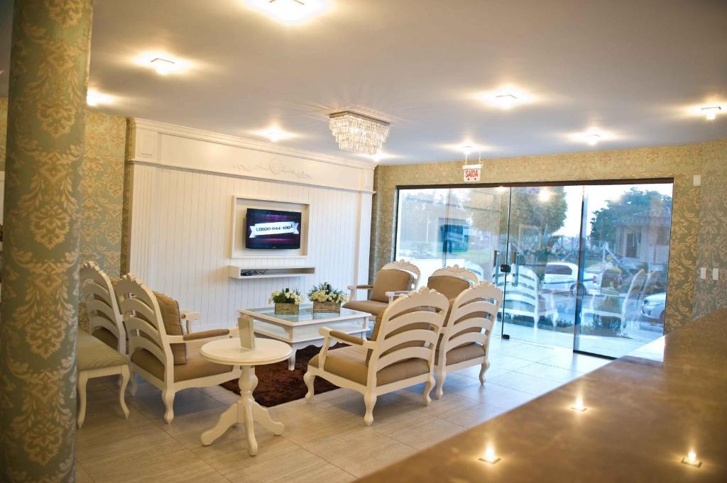 Hotel Oma Zita Forquilhinha Bagian luar foto